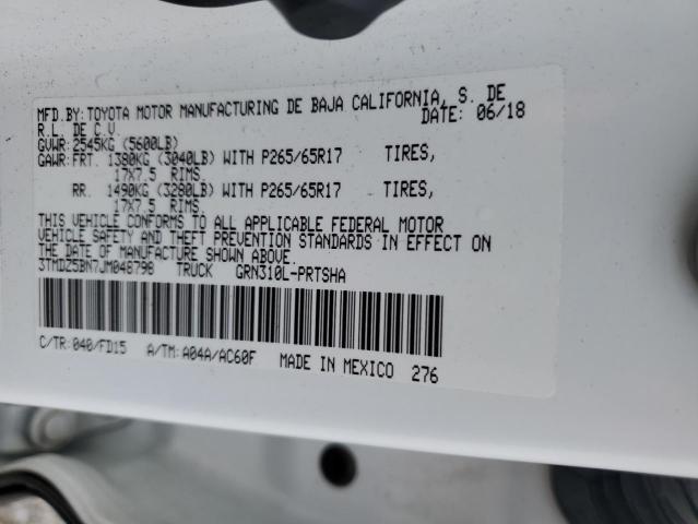 2018 Toyota Tacoma Double Cab VIN: 3TMDZ5BN7JM048798 Lot: 53948884