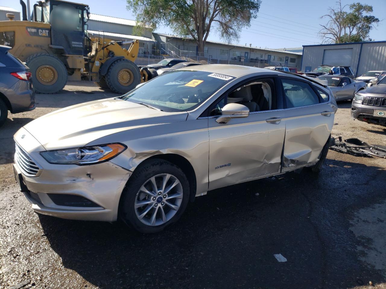 2017 Ford Fusion Se Hybrid vin: 3FA6P0LUXHR400475