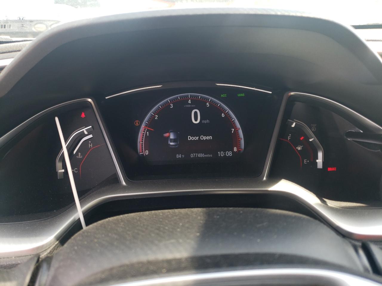 19XFC2E87KE005542 HONDA CIVIC 2019