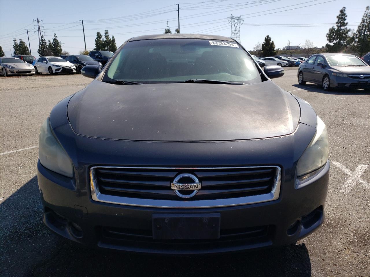 2012 Nissan Maxima S vin: 1N4AA5AP5CC832372