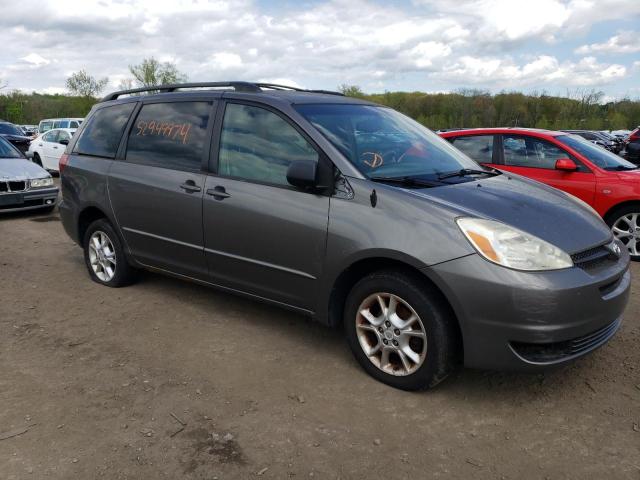 Lot #2517396930 2005 TOYOTA SIENNA LE salvage car
