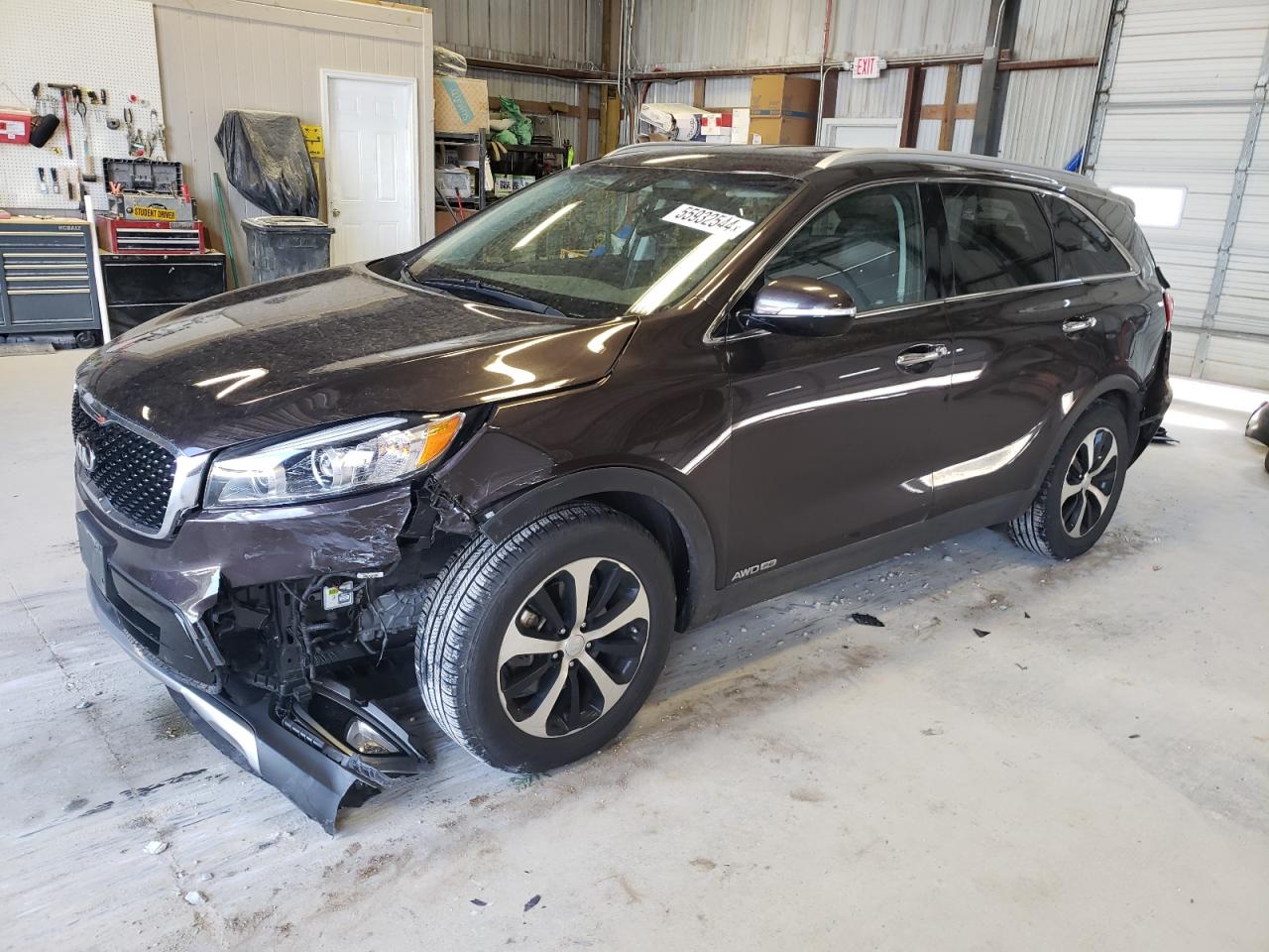 Lot #2843467301 2018 KIA SORENTO EX