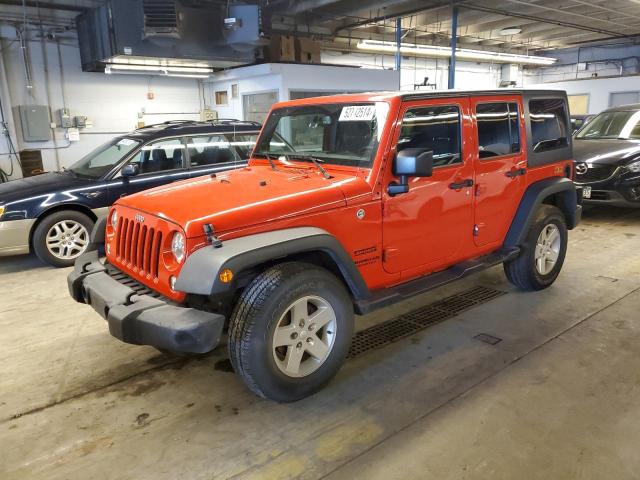 2016 Jeep Wrangler Unlimited Sport VIN: 1C4BJWDG7GL221961 Lot: 52742514