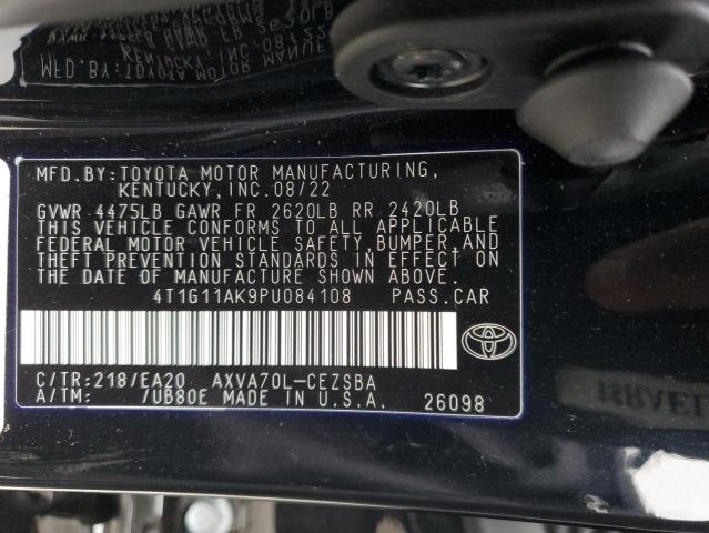 4T1G11AK9PU084108 Toyota Camry SE N 13