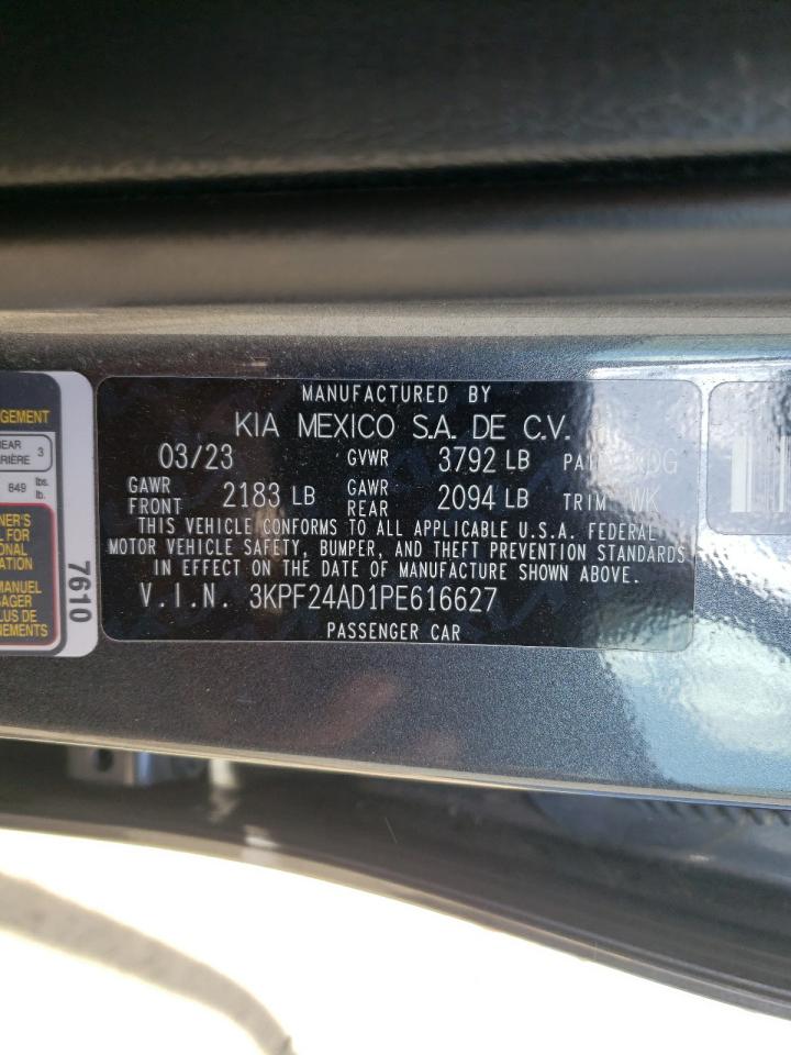 3KPF24AD1PE616627 2023 Kia Forte Lx