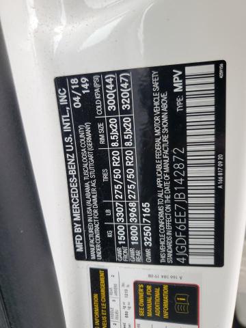 2018 MERCEDES-BENZ GLS 450 4M - 4JGDF6EE7JB142872