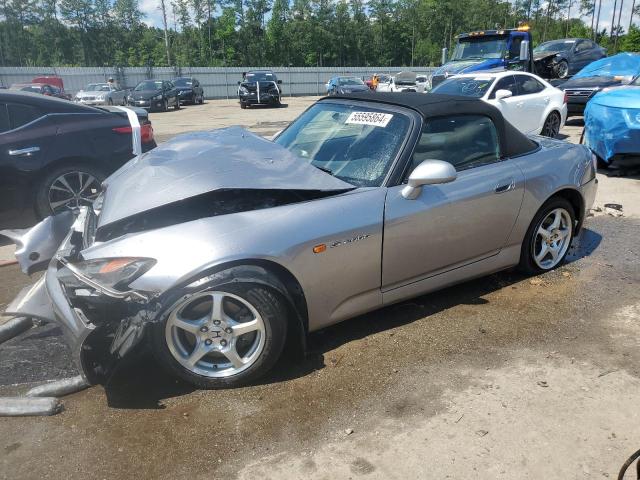 2000 Honda S2000 VIN: JHMAP114XYT004203 Lot: 55595864