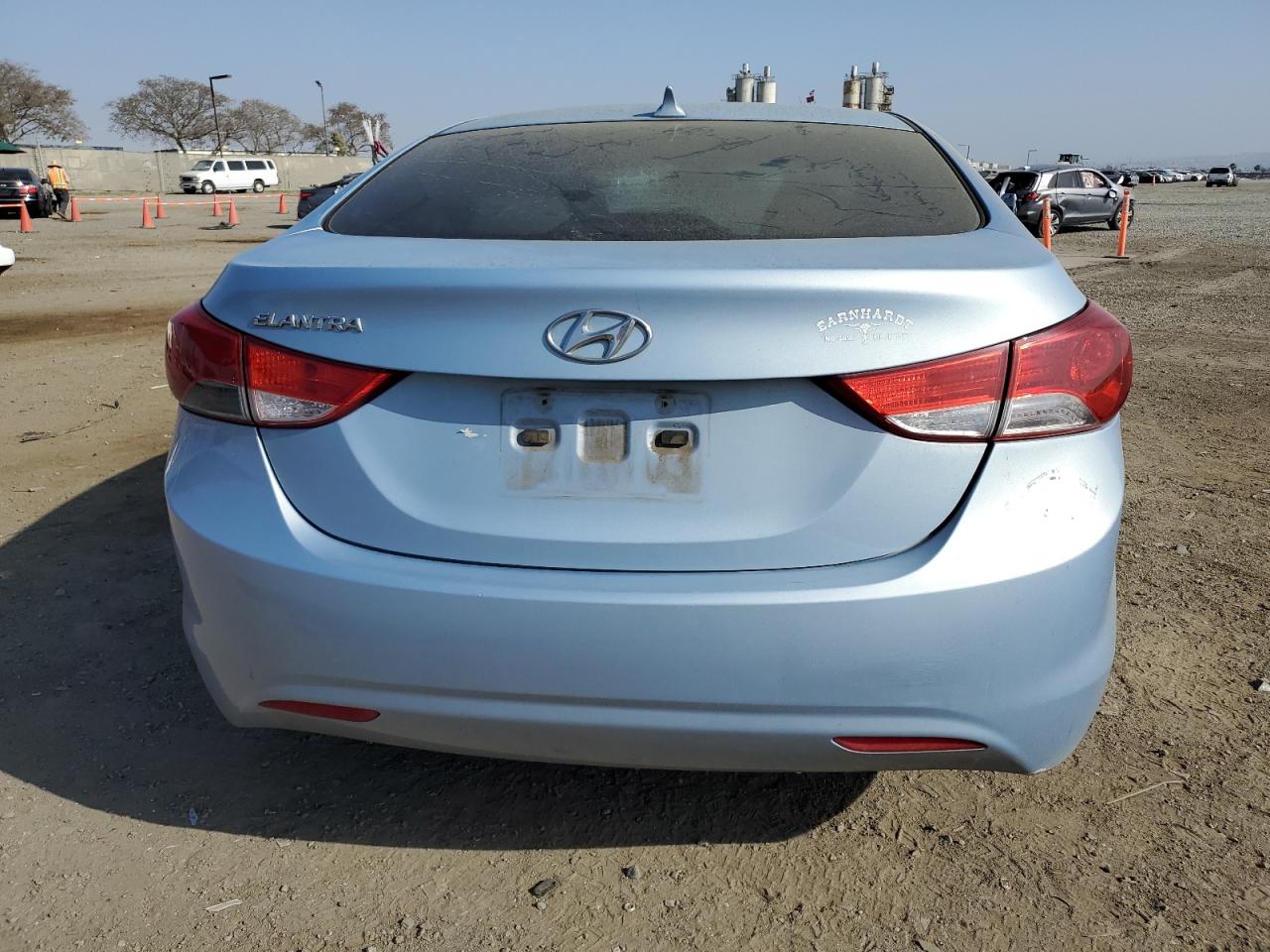 KMHDH4AE2CU219451 2012 Hyundai Elantra Gls