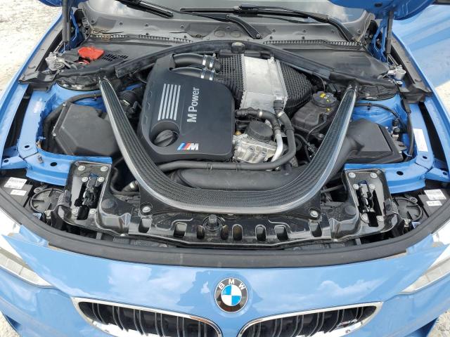 Купе BMW M4 2015 Синій