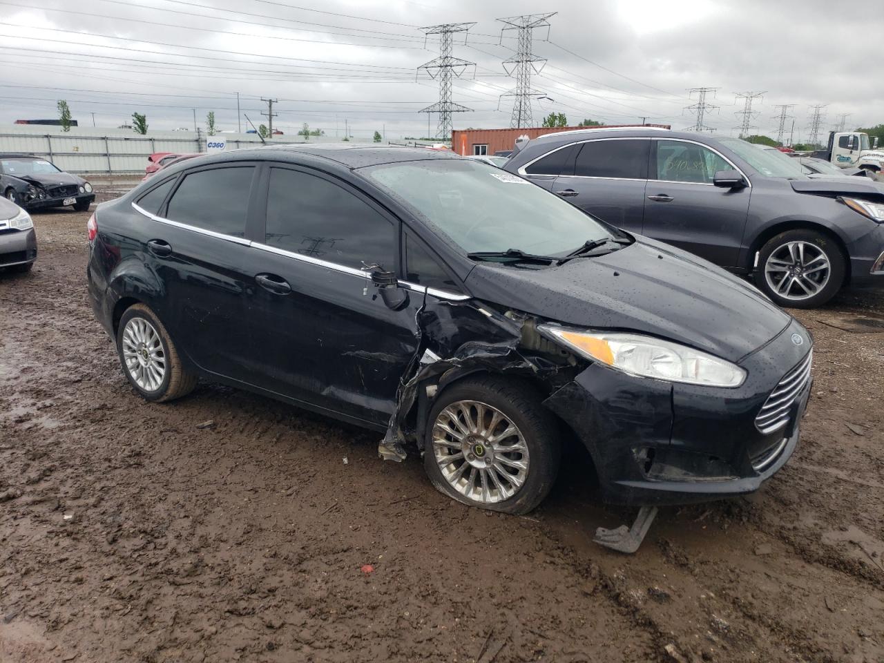 Lot #2921508631 2016 FORD FIESTA TIT