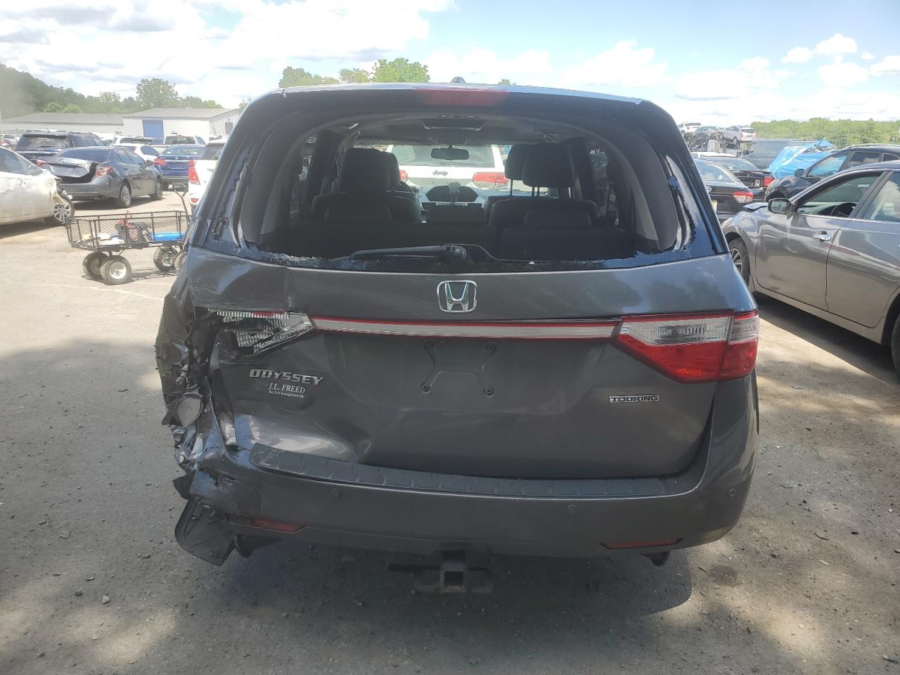 5FNRL5H98BB058876 2011 Honda Odyssey Touring