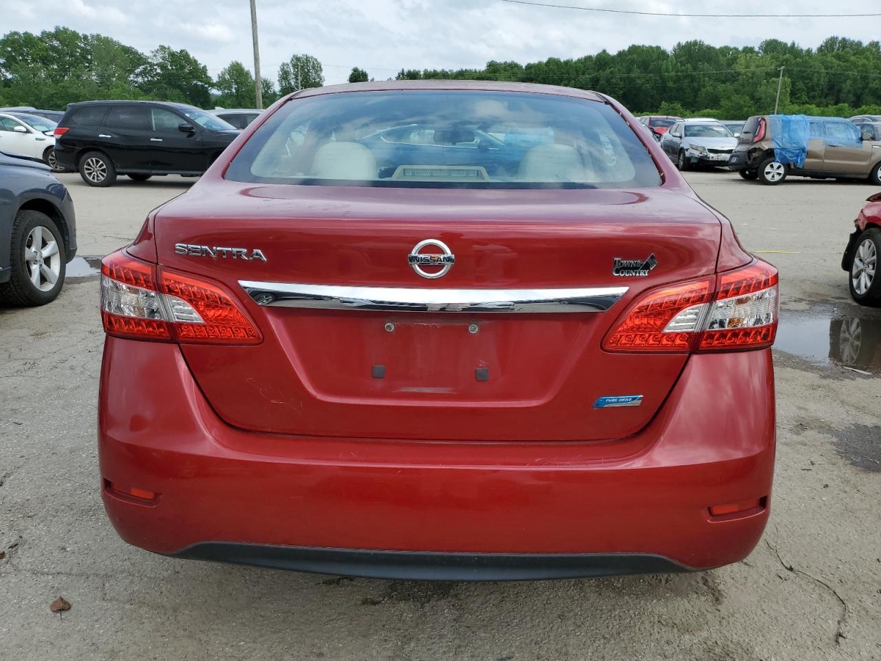 2014 Nissan Sentra S vin: 3N1AB7AP5EL615644