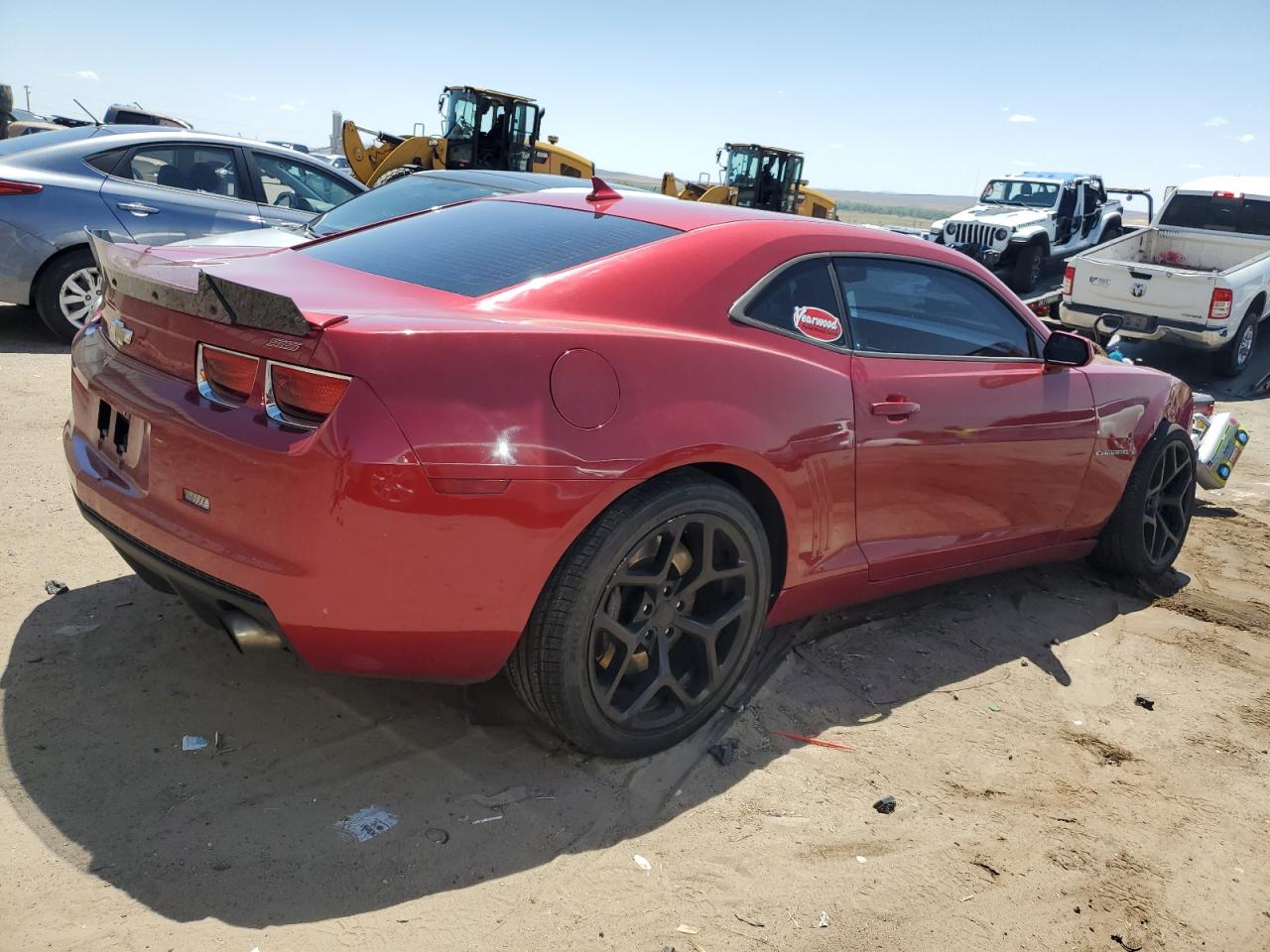 2012 Chevrolet Camaro Ss vin: 2G1FJ1EJ1C9206669