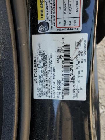 2010 Ford Fusion Hybrid VIN: 3FADP0L33AR188510 Lot: 54417974