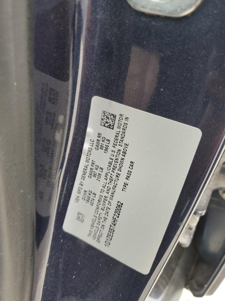 1G1ZE5ST4HF220062 2017 Chevrolet Malibu Lt