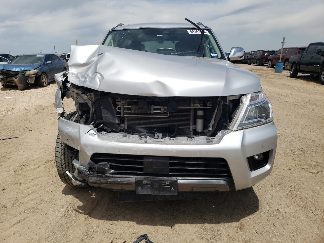 JN8AY2NE1K9758445 2019 Nissan Armada Platinum