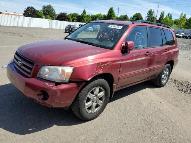 2005 Toyota Highlander Limited VIN: JTEDP21A350071731 Lot: 54985204