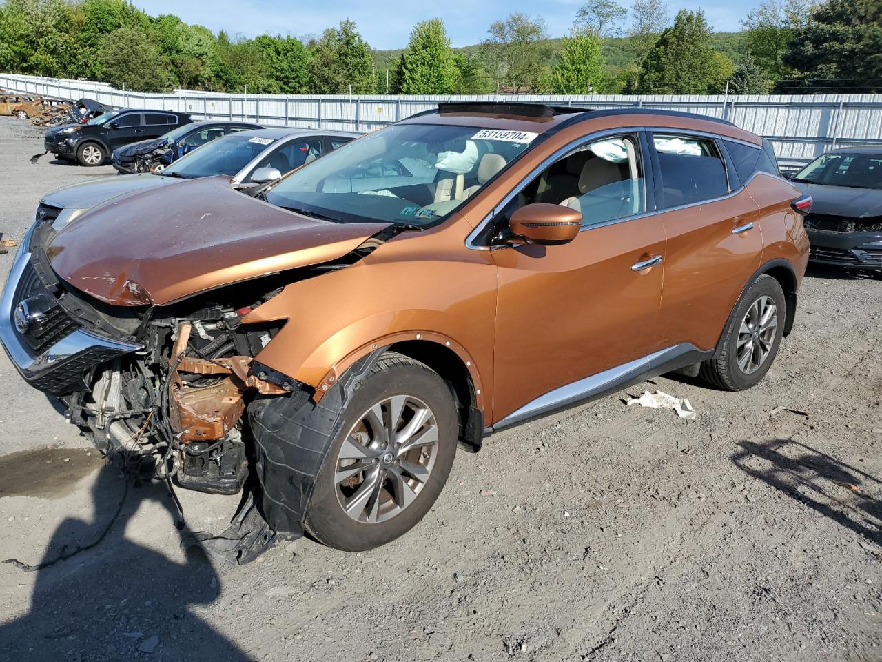 5N1AZ2MH9GN130664 NISSAN MURANO 2016