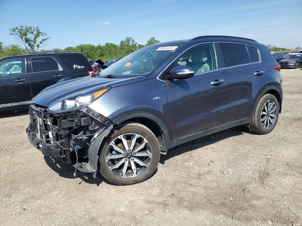 KNDPNCAC1K7587135 2019 Kia Sportage Ex