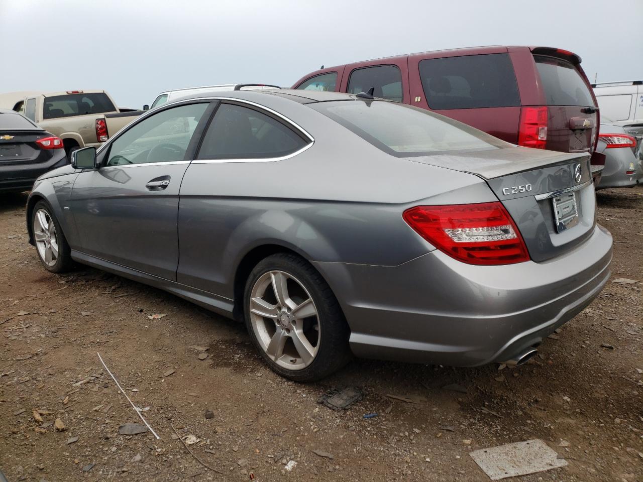 2012 Mercedes-Benz C 250 vin: WDDGJ4HB7CF886656