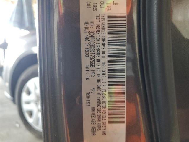 2019 Dodge Journey Se VIN: 3C4PDCBG2KT737558 Lot: 56900124