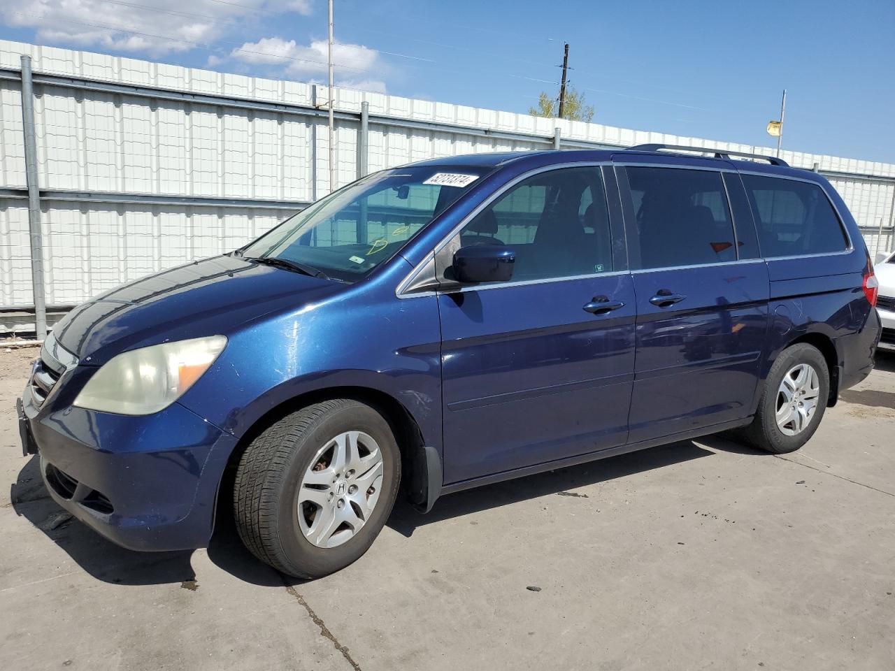 5FNRL38717B016320 2007 Honda Odyssey Exl