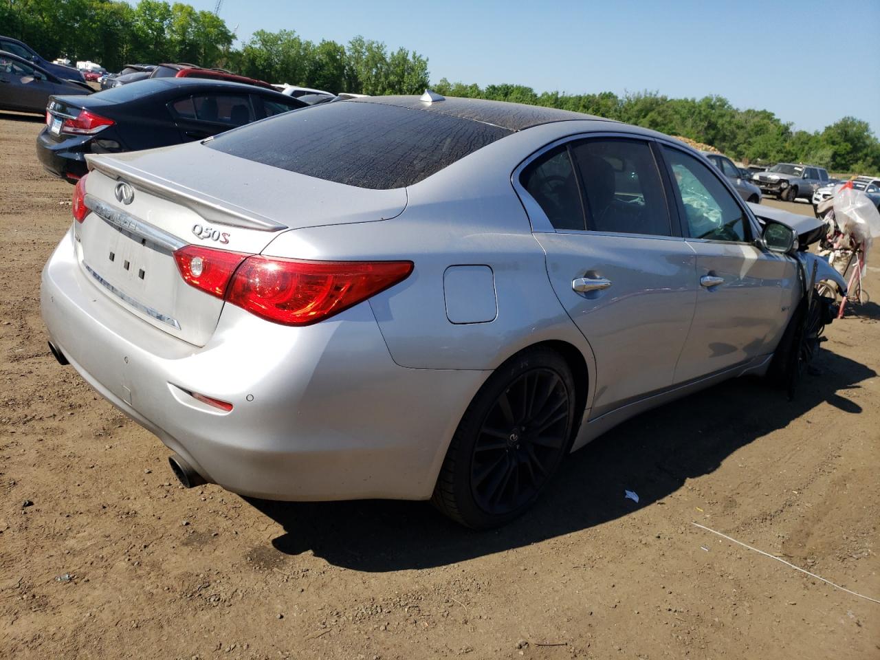 JN1FV7AR0GM451971 2016 Infiniti Q50 Red Sport 400