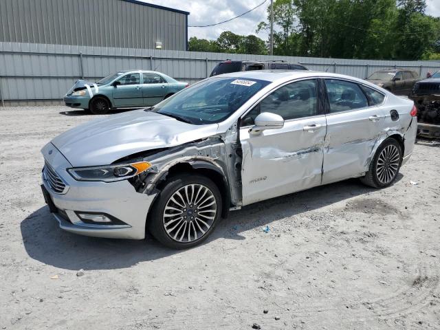 Lot #2538052343 2018 FORD FUSION TIT salvage car