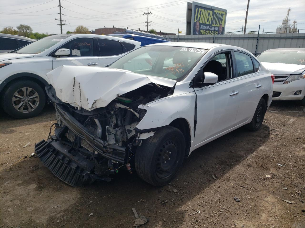 3N1AB7AP3GL684190 NISSAN SENTRA 2016
