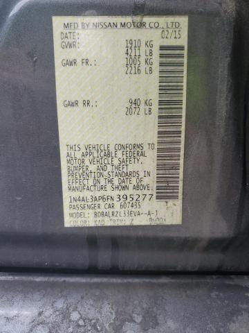 2015 NISSAN ALTIMA 2.5 - 1N4AL3AP6FN395277