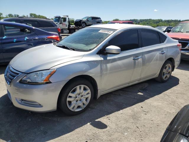 2014 Nissan Sentra S VIN: 3N1AB7AP3EL697955 Lot: 56666964