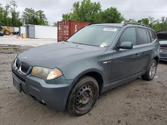 Lot #2533672319 2006 BMW X3 3.0I salvage car