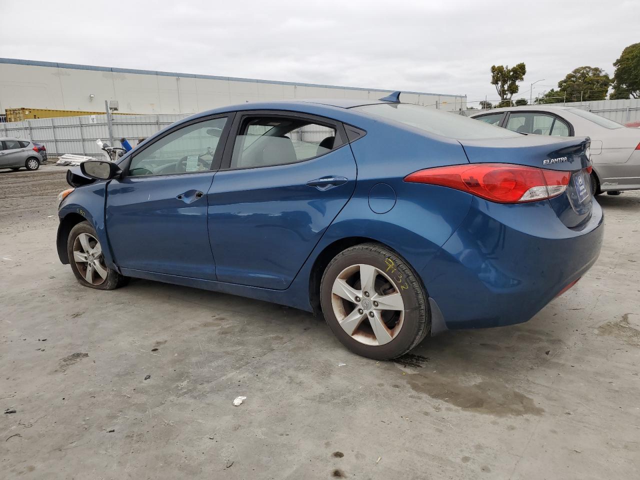 KMHDH4AE4DU968107 2013 Hyundai Elantra Gls