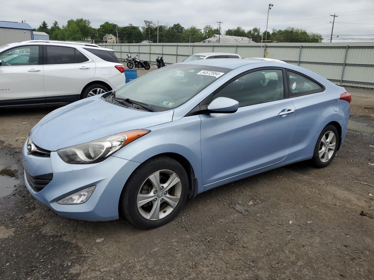 KMHDH6AE4DU010662 2013 Hyundai Elantra Coupe Gs