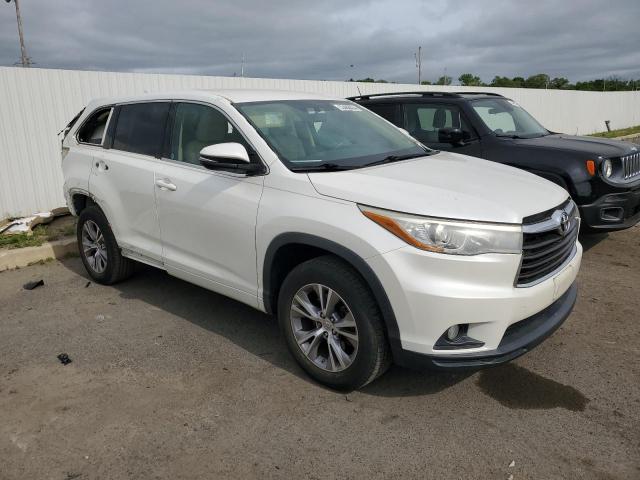 VIN 5TDZKRFH0FS059512 2015 Toyota Highlander, LE no.4