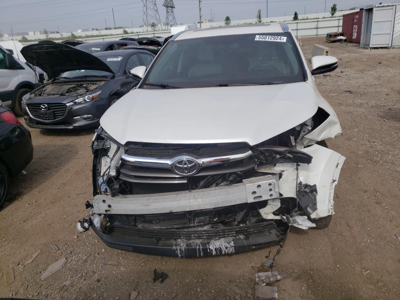 5TDDKRFH6FS143506 2015 Toyota Highlander Limited