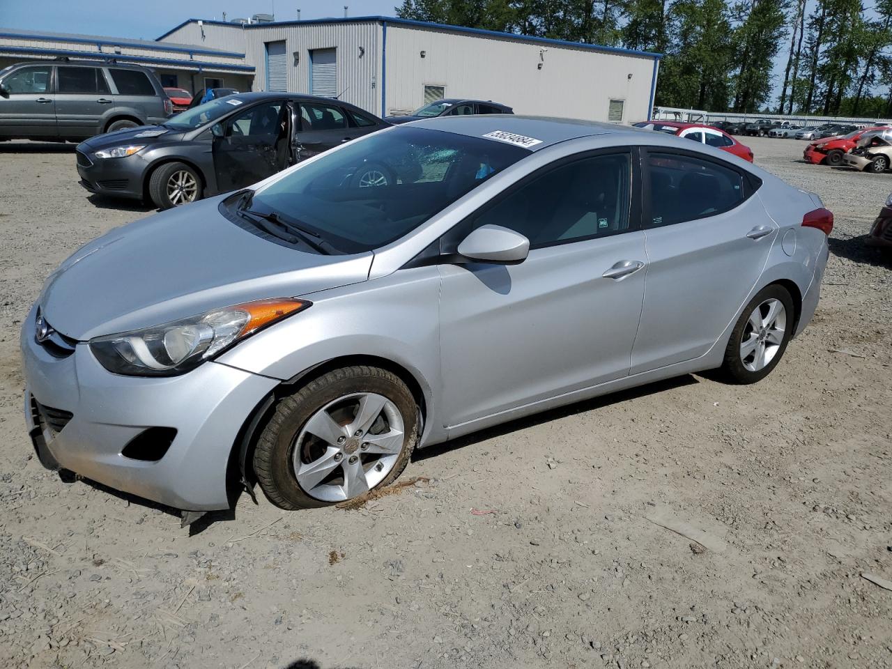 KMHDH4AE7CU277765 2012 Hyundai Elantra Gls