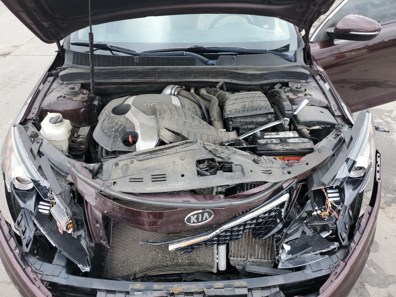 5XXGN4A61CG055053 2012 Kia Optima Ex