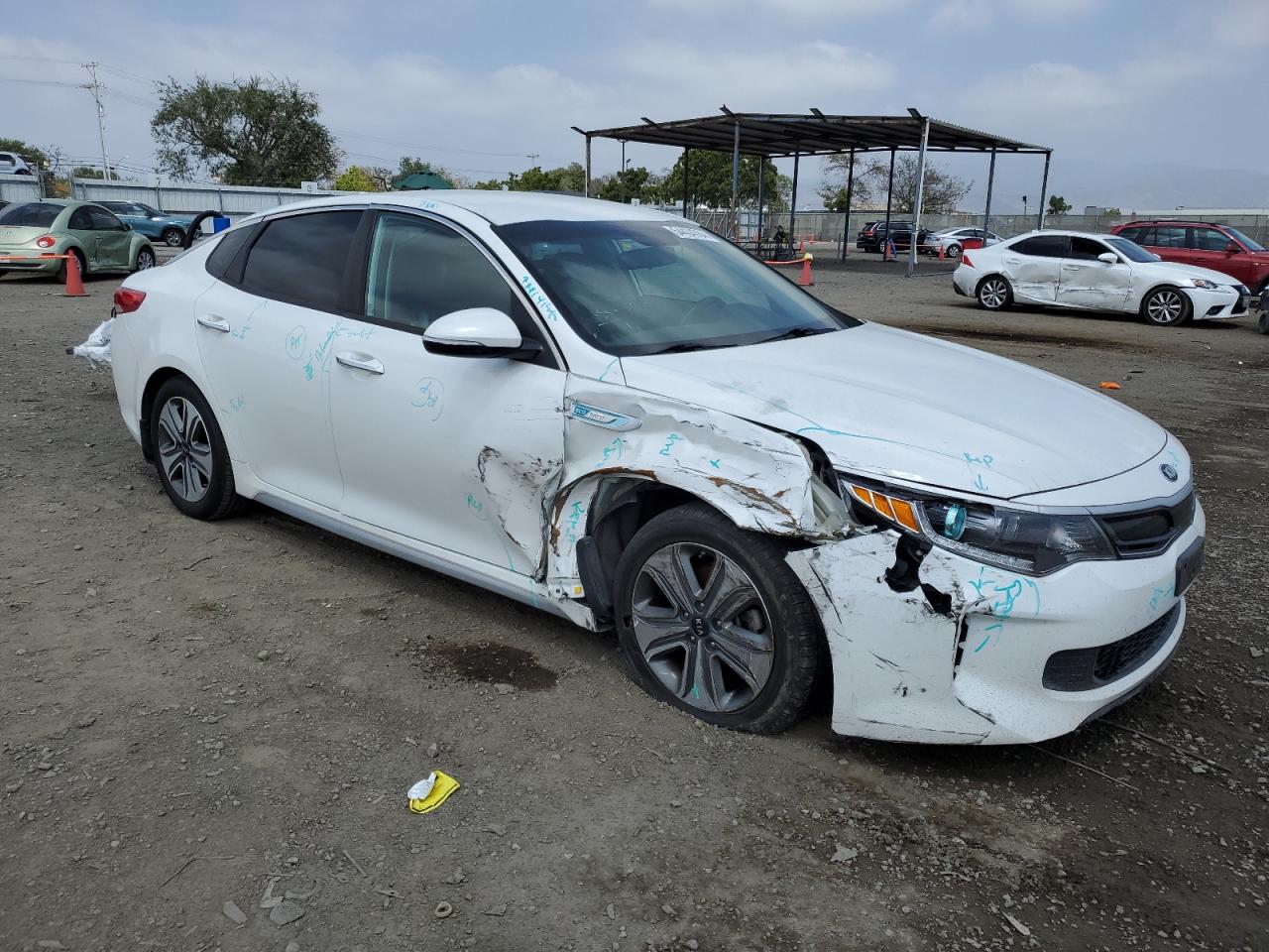 KNAGU4LE3J5020603 2018 Kia Optima Hybrid