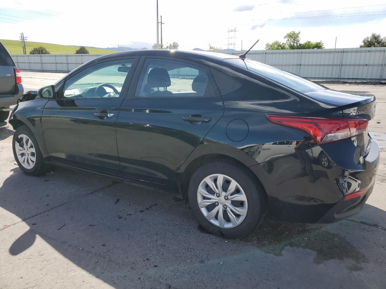 2022 Hyundai Accent Se vin: 3KPC24A65NE177949