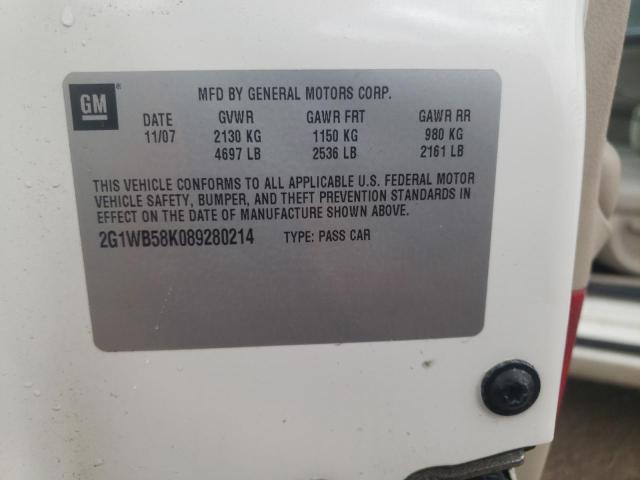 2008 Chevrolet Impala Ls VIN: 2G1WB58K089280214 Lot: 56351794