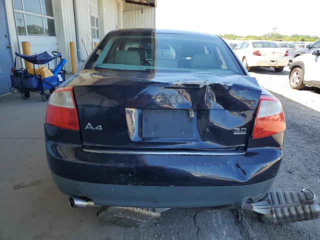 2002 Audi A4 3.0 Quattro VIN: WAULT68E92A222134 Lot: 56672704