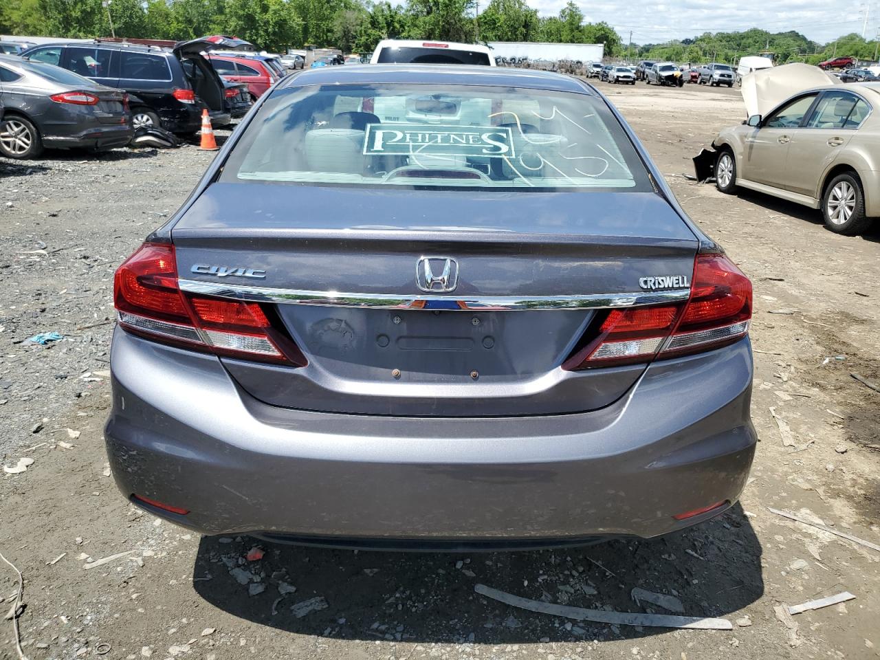 19XFB2F81EE262184 2014 Honda Civic Ex