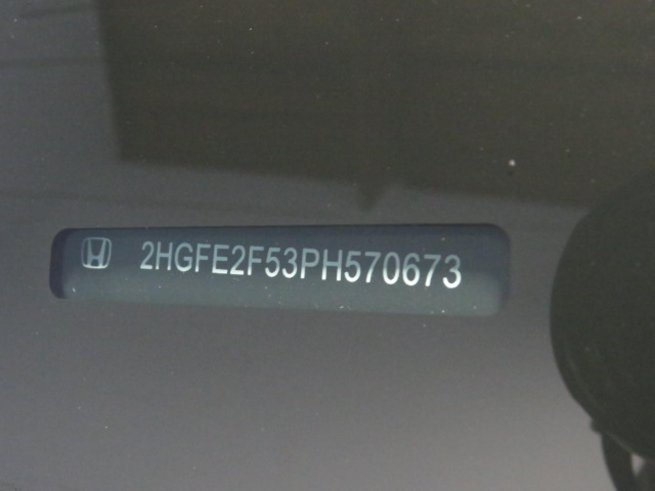 2HGFE2F53PH570673 HONDA CIVIC 2023