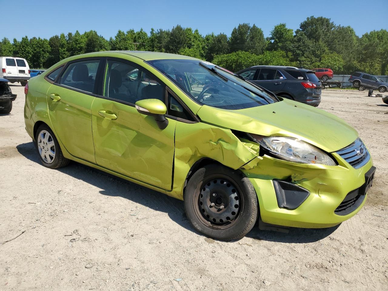 Lot #2862248485 2013 FORD FIESTA SE