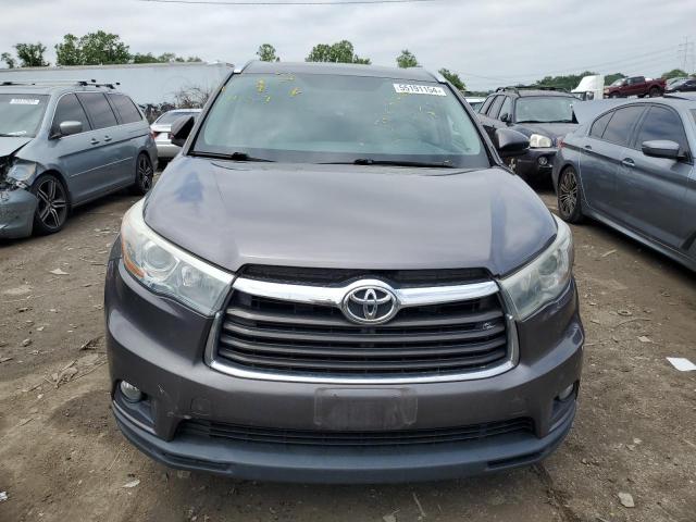 2015 Toyota Highlander Xle VIN: 5TDJKRFH4FS190648 Lot: 55191154