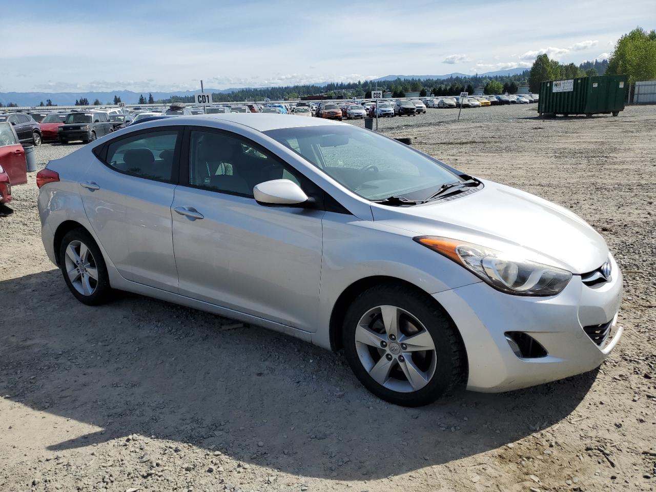 KMHDH4AE7CU277765 2012 Hyundai Elantra Gls