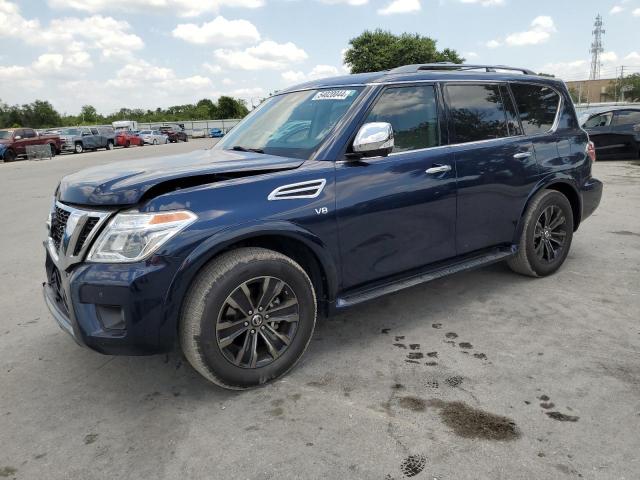 2019 Nissan Armada Platinum VIN: JN8AY2NF5K9350166 Lot: 54020044