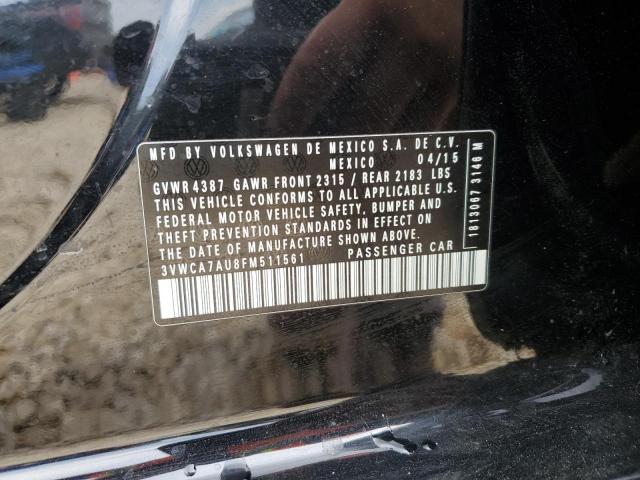 2015 VOLKSWAGEN GOLF SPORT - 3VWCA7AU8FM511561