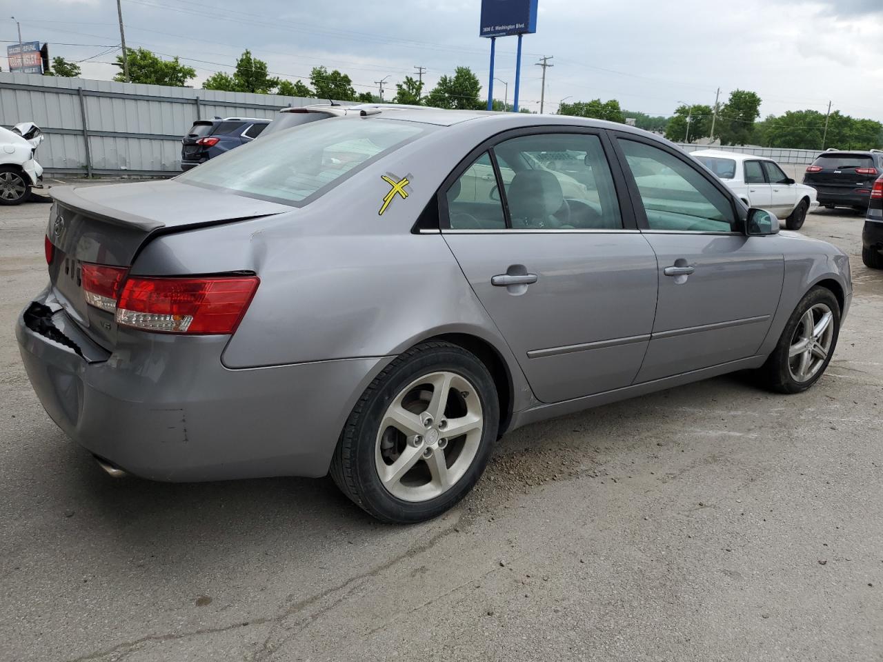 5NPEU46F98H359195 2008 Hyundai Sonata Se